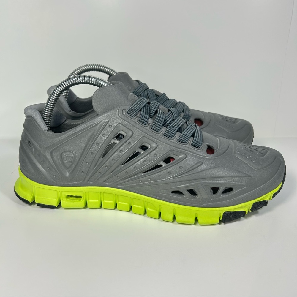 Crosskix Grey APX Closed Toe Lace up Composite Foam Water Shoe Men 7 / Women 8.5
